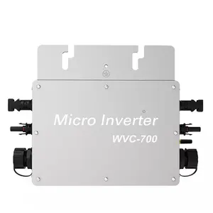 WVC-700 רחב מתח קלט מיקרו מהפך 700 ואט עמיד למים IP65 מיקרו מהפך 700 w