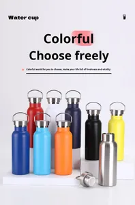 Termo Moderno de Acero Inoxidable, Botella de Agua Deportiva de Gran Capacidad con Pajita, Aislamiento Térmico de 6 a 12 Horas - Product Image 6