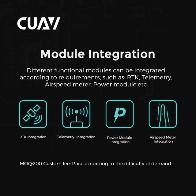 CUAV Custom Open Source Control Boar Pixhawk Drone Accessories Controller Esc Controls