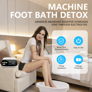 Appareil de désintoxication ionique double pour les pieds, machine de massage EMS, appareil SPA portable pour usage domestique - Product Image 4