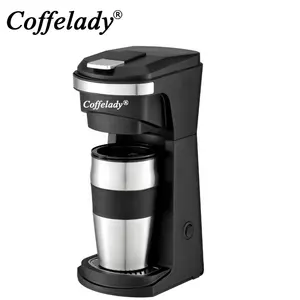 Mesin pembuat kopi kecil multifungsi, Mesin kopi pod k-cup portabel tunggal berfungsi untuk bubuk kopi