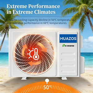 Climatiseur mural de haute qualité 9000 BTU, 12000 BTU, 24000 BTU, SEER élevé pour la maison, refroidissement et chauffage - Product Image 5