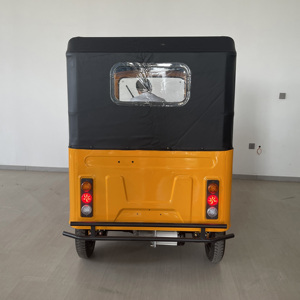Tuk tuk ba bánh 72V điện ba bánh 3000W điện mở cơ thể dù để che nắng tán động cơ 400kg tải trọng 500kg chứng nhận cho xuất khẩu - Product Image 3