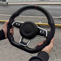 Accessoires de voiture pour Golf MK7/7.5 GTI R Volkswagen Modèle de voiture personnalisé en fibre de carbone Volant 2013 2014 2015 2016 2017-2020