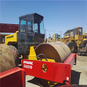 Rodillo Compactador Vibratorio Usado Dynapac CA251D CA30 CA301 con Motor de Gasolina y Bomba Hidráulica - Product Image 5