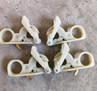 Clip de tension en nylon pour machine à étirer le cuir, clip de tension pour peau de mouton, clip de fixation pour coussin en laine, pièce de rechange pour tannerie