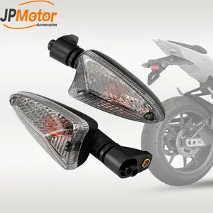 Gösterge ışıkları dönüş sinyal lambası için motosiklet/Scooter motosiklet ayna dönüş sinyalleri