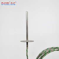 Capteur de température intelligent DEMING à isolation minérale, étanche à la poussière, pour installation à bride fixe, thermocouple basse température