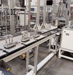 Factory Price Durable Double Speed Pallet Conveyor System Rubber Timing Aluminum Profile Adjustable Speed Restaurant Retail - Product Image 5