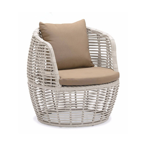 Conjunto de Muebles de Jardín de Ratán para Patio y Terraza, Estilo Nórdico - Product Image 3
