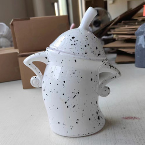 Creative Attitude Polka Dot <strong>Condiment</strong> Jars, Household Kitchen Spice Storage Canister <strong>Set</strong> - Product Image 1