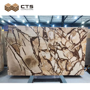 Placa de cuarzo de lujo, piedra azul, impresión romana, antigua, exótica, <span class=keywords><strong>TV</strong></span>, decoración de pared - Product Image 5