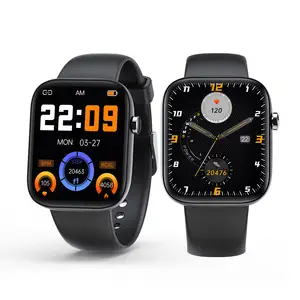 1.83 pollici grande schermo temperatura corporea salute fitness DM18 smart watch sport uomo donna smart band per lo sport