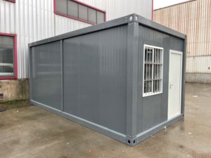 <span class=keywords><strong>20ft</strong></span> Sử Dụng Nhà Thoáng Khí Lưu Trữ Di Động Đơn Vị Thủy Tinh Gỗ Thép Phẳng Gói Container Cho Nhà Sử Dụng - Product Image 2