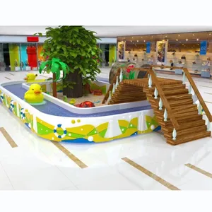 Dinosaurio al aire libre Tema Agua Arcade Parque infantil Instalaciones Río Rafting Aventura Niños Vía fluvial con parque arqueológico