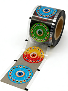 <span class=keywords><strong>Film</strong></span> en rouleau torsadé <span class=keywords><strong>pour</strong></span> emballage de bonbons en BOPP/CPP avec revêtement en aluminium à motif holographique <span class=keywords><strong>pour</strong></span> l'emballage automatique de chocolats et de bonbons - Product Image 2