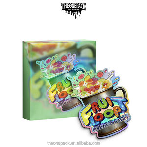 Sacs en mylar personnalisés imprimés en forme mini, 1g 3.5g 7g 14g 28g, résistants aux enfants, étanches aux odeurs, toucher doux, sacs en mylar Cali avec boîte - Product Image 4