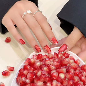 AILANUO Suministros para Uñas OEM TPO Sin HEMA Gel Ojo de Gato Rojo Granada Etiqueta Privada Venta al por Mayor Botella Magnética Inodora Diseñador - Product Image 3