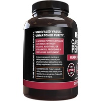 Capsules de Cayenne Formule personnalisée Supplément à base de plantes