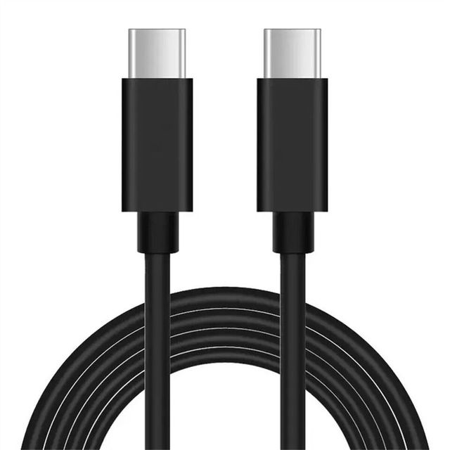 PD Charger 3A 5A Fast Charging Quick Charge USB C to USB C 60W 100W USB Cable White TYPE-C CC for Android Braid