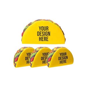 High Quality PU Foam Taco Shape Stress Reliever Toy <b>Ball</b> for 5 to 7 Years Old with Customized Logo Unisex Customizable Design - Product Image 4