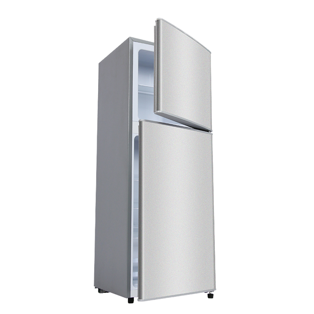 Direct-cooling Manual Defrost Mini Refrigerator Plastic Material 138L for RV Car & Outdoor Use