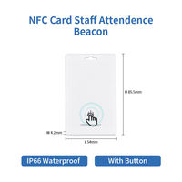 Feasycom Mini DA14531 BLE 5.1 Programmable Mince Smart NFC Carte Bluetooth Low Energy Beacon Pour Le Suivi Des Actifs