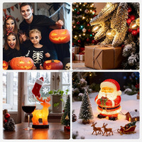 Cordon d'accessoires de Noël Prefiero C7, ampoule LED à clip unique, douille E12, interrupteur, prise, utilisation intérieure/extérieure, festival, 6 pieds, cuivre