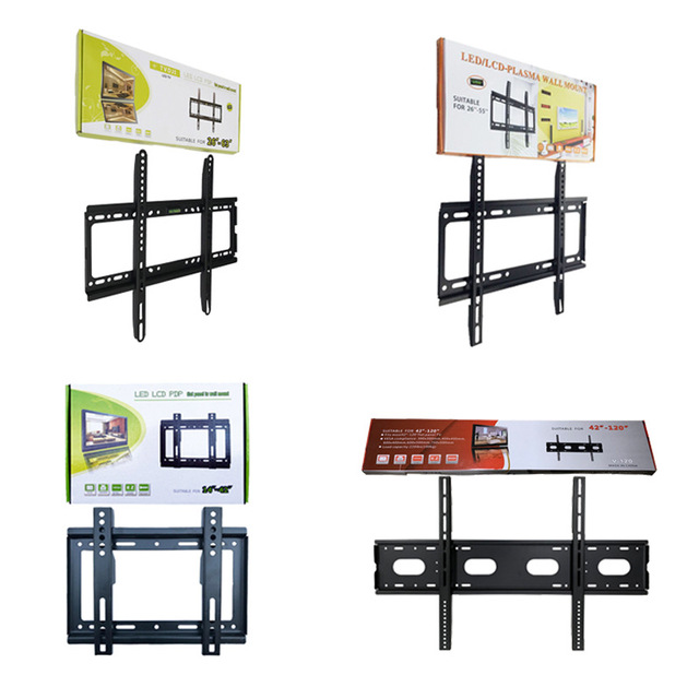 Wholesale Universal LCD TV Wall Mounts for 14-120 Inch TVs All-in-One Fixed Brackets for TV Made in China