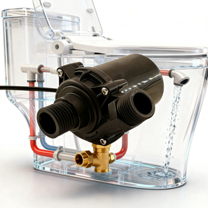 Adjustable Brushless DC Mini <strong>Water</strong> <strong>Pump</strong> <strong>12V</strong>/24V - Ultra Silent For Smart Toilet &amp; Sanitary Systems - Product Image 4