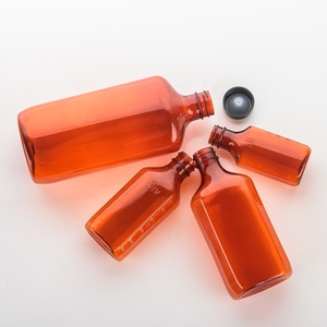 Contenedor de jarabe de fruta personalizado, botella de medicina para la tos, etiquetas de diferentes materiales, botella de medicina graduada, OZ 2, 4OZ, 8OZ, 16OZ - Product Image 4