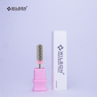 5.35mm petit foret à baril lisse PRO (coupe pro) foret à ongles en gros 5XC 4XC 3XC carbure limes de fraisage de salon de manucure outil électrique