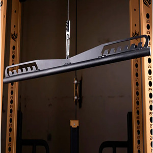 <span class=keywords><strong>Barra</strong></span> de <span class=keywords><strong>Polea</strong></span> para Ejercicios de Triceps, Bíceps y Espalda, Accesorio de Cable de <span class=keywords><strong>Polea</strong></span> Alta y Baja, Mango T-Bar para Entrenamiento Físico - Product Image 6