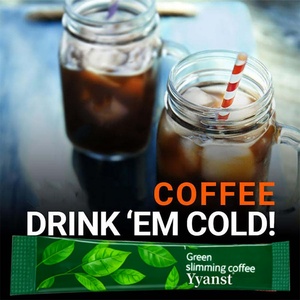 กาแฟลดน้ำหนักคุณภาพสูง ตราสินค้าส่วนตัว สีเขียว ช่วยลดความเหนื่อยล้าและช่วยในการย่อยอาหาร ผสม GBBGO-GBBGO - Product Image 3