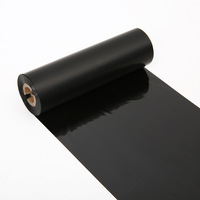 Cinta de resina de transferencia térmica para impresora de etiquetas, cinta de resina de transferencia térmica prémium para etiquetas de código de barras, 50-110mm X 300m