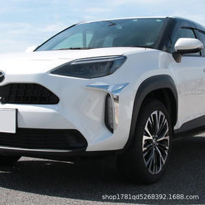 กันชนหน้าแต่งโตโยต้า ยาริส ยาริส ครอส ปี <span class=keywords><strong>2021</strong></span> พร้อมไฟตัดหมอก ABS แถบตกแต่งสีดำเงา - Product Image 2