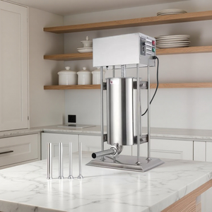 Macchina Elettrica Verticale per Riempimento Salsicce da 30L, Macchina Automatica per Insaccare con Base Stabile - Product Image 5