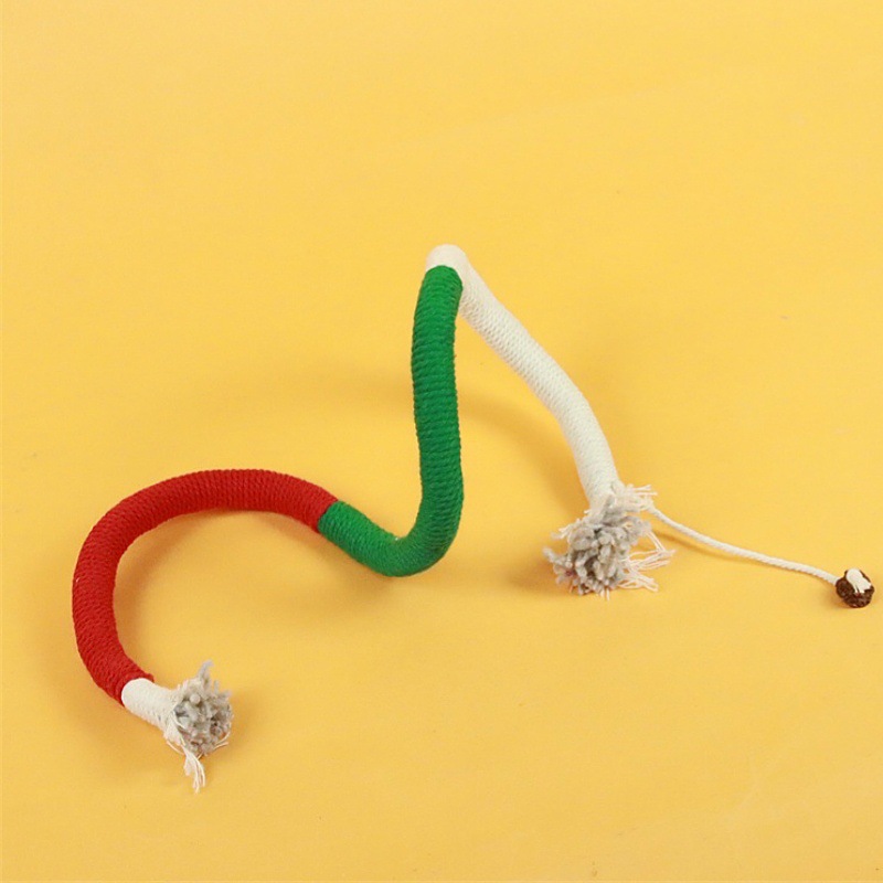 Red, green and white rope (60cm)