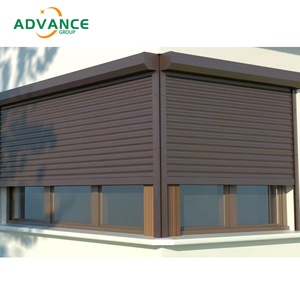 Fenêtre d'obturateur en aluminium polyvalente pliante coulissante <span class=keywords><strong>pour</strong></span> la protection solaire de la véranda de patio et l'intimité améliorée - Product Image 2