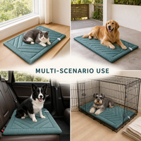 Tapis rafraîchissant rectangulaire double face New Wave Design pour l'intérieur et l'extérieur
