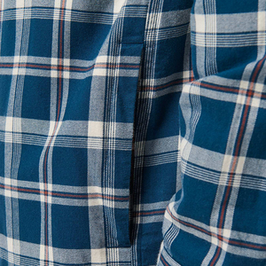 Tùy Chỉnh Người Đàn Ông Của Sọc Bông Áo Khoác Dệt Cotton Thoáng Khí Sinh Thái Thân Thiện Với Môi Dày Lót Dài Tay Áo Trùm Đầu Mùa Đông Giản Dị - Product Image 5