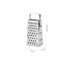 Popular Multipurpose Stainless Steel 4 Sides <b>Vegetable</b> Slicer Box Kitchen Cheese Silcer & Grater With Container - Product Image 6