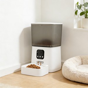 Long Use Automatic Pet Feeder Smart Pet Feeder Safe Food Material Pet Food Dispenser Pet Bowls & Feeders - Product Image 1