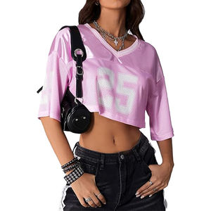 2025最新设计3D印花超大女式橄榄球球衣升华美式橄榄球球衣 - Product Image 6
