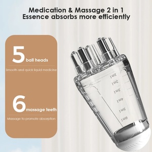 Mini Portable Hair Growth Serum Oil Liquid Dispenser <b>Brush</b> Medicine Comb <b>Scalp</b> Applicator - Product Image 2