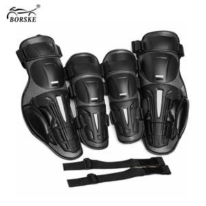 Equipo de Protección Deportiva Transpirable Anticaídas <span class=keywords><strong>para</strong></span> Motocross y Ciclismo, Juego de 4 Piezas de <span class=keywords><strong>Rodilleras</strong></span> y Coderas <span class=keywords><strong>para</strong></span> Motocicleta - Product Image 2