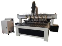Nueva Fresadora CNC de 3 Ejes con 3 Cabezales, Husillo de 2.2KW con Enfriamiento por Agua, Control DSP, Motor y Bomba, Mesa de Trabajo 2030 para Grabado en Madera