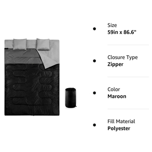 Randonnée <span class=keywords><strong>Sac</strong></span> À Dos <span class=keywords><strong>Queen</strong></span> Size XL <span class=keywords><strong>Sac</strong></span> <span class=keywords><strong>De</strong></span> <span class=keywords><strong>Couchage</strong></span> Double Étanche pour Adultes avec 2 Oreillers, Support OEM/ODM - Product Image 5