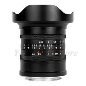 Brightin yıldız 16mm F2.8 tam çerçeve geniş açı lens manuel odaklı Sony E için Canon RF Fuji leica M Nikon Z dağı aynasız