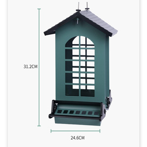 Ngoài trời treo thông minh sóc-proof <span class=keywords><strong>Bird</strong></span> Feeder với kim loại & vật liệu nhựa tùy chỉnh thiết kế sản xuất tại Trung Quốc - Product Image 1